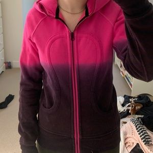 Lululemon ombre scuba hoodie